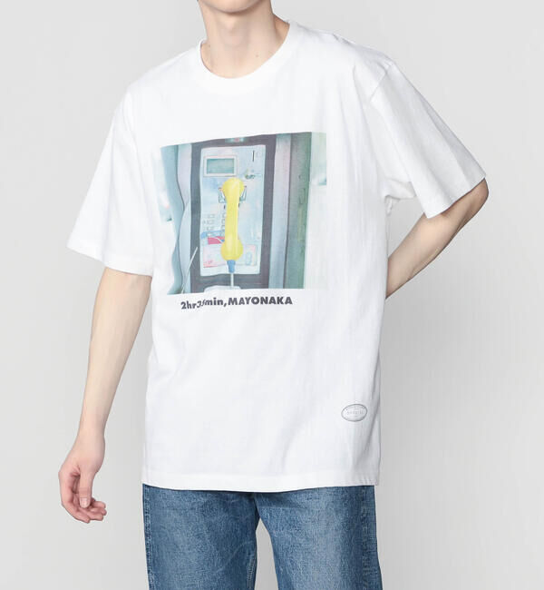  「TANGTANG | 半袖Tシャツ GASATANG 2h35min,MAYONAKA MEN」|Tシャツ・カットソー|WHITE