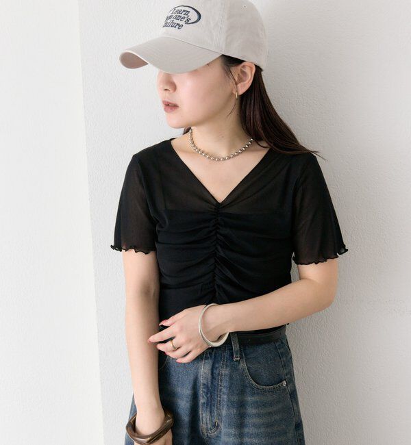  「シャーリングチュールT」|Tシャツ・カットソー|