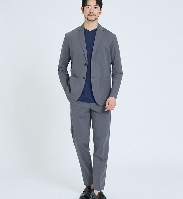 ABAHOUSE「【SMART CLOSET/上下2点セット】接触冷感 カットメッシュ セットアッ」|スーツ|