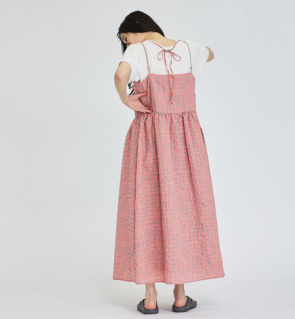 abahouse mavie「【ベッキーコラボ】2WAYリボン キャミソールワンピース【予約】」|ワンピース|