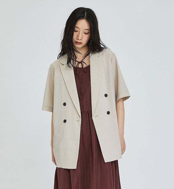 abahouse mavie「【ベッキーコラボ】2WAYリボン キャミソールワンピース【予約】」|ワンピース|