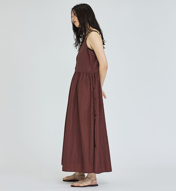 abahouse mavie「【ベッキーコラボ】2WAYリボン キャミソールワンピース【予約】」|ワンピース|