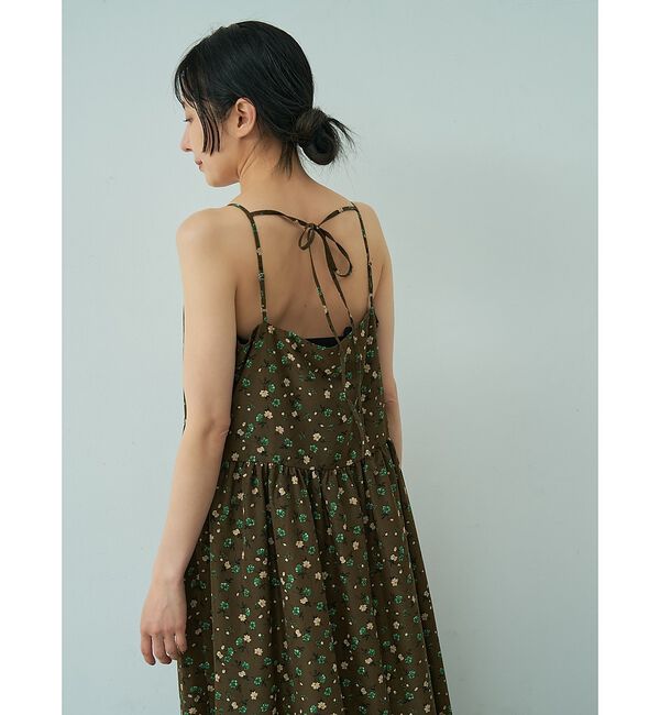 abahouse mavie「【ベッキーコラボ】2WAYリボン キャミソールワンピース【予約】」|ワンピース|