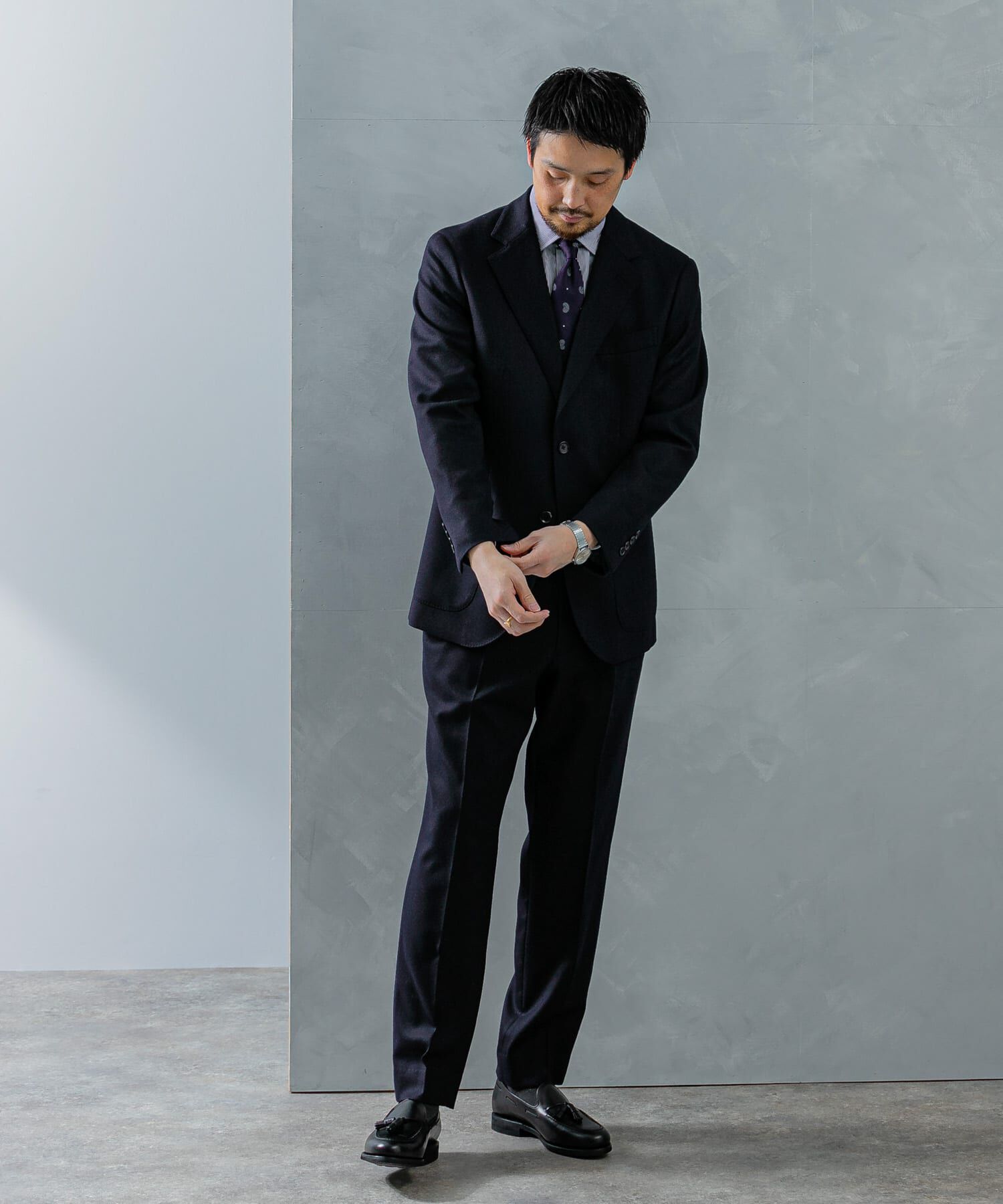 URBAN RESEARCH DOORS「LIFE STYLE TAILOR　フラノパンツ」|スラックス|