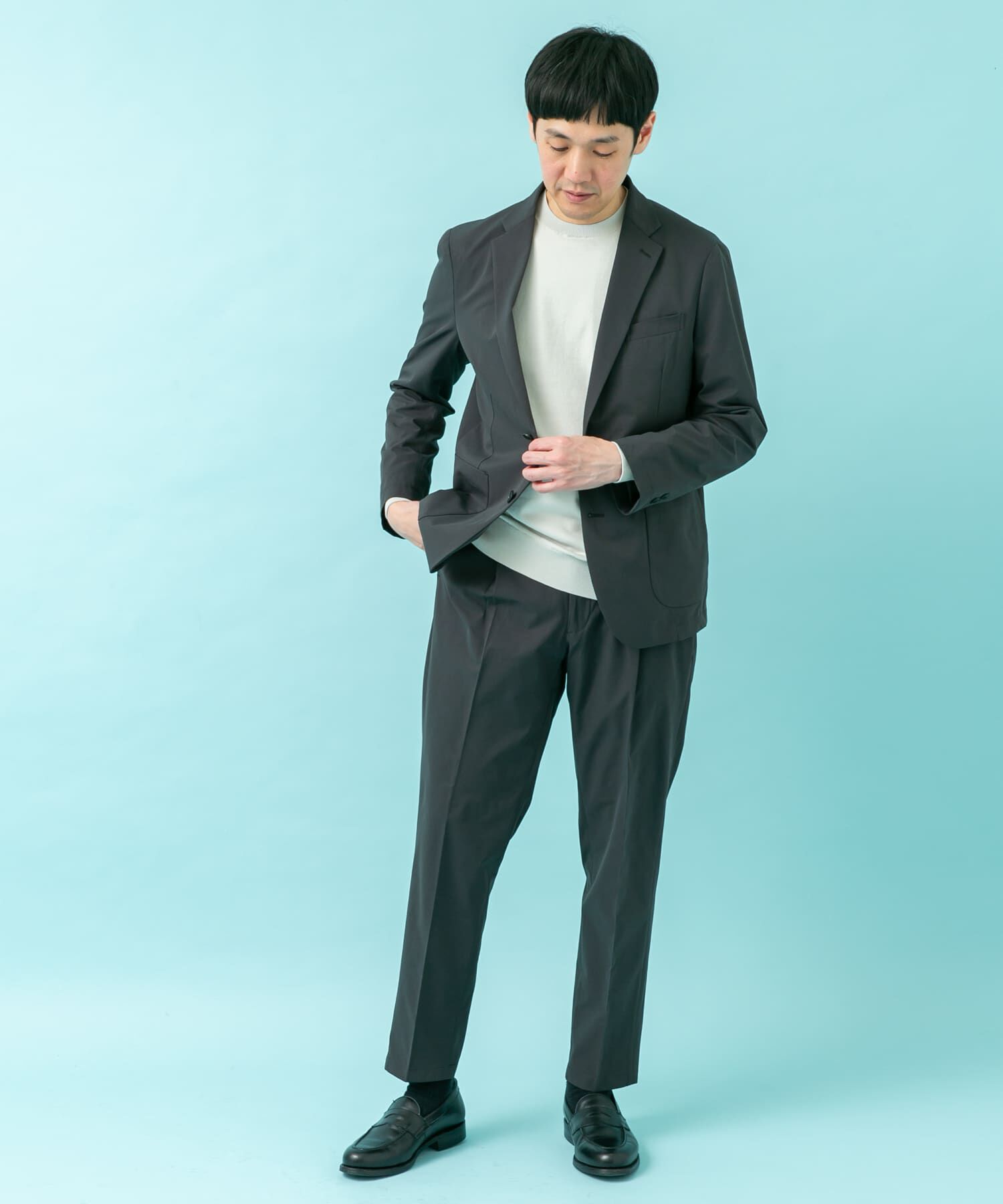 URBAN RESEARCH DOORS「LIFE STYLE TAILOR　4WAYストレッチパンツ」|スラックス|