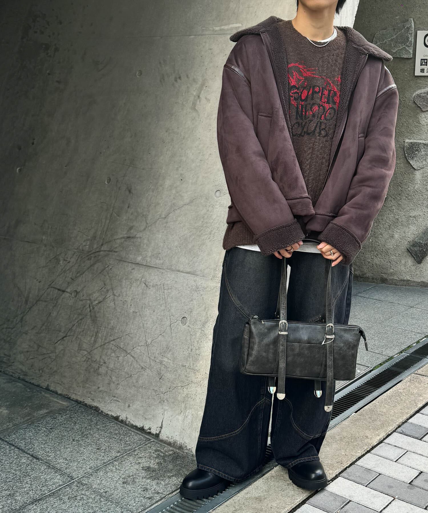 SENSE OF PLACE by URBAN RESEARCH「『別注』SHUHEI KOKI&times;SENSE OF PLACE　プリントニット」|ニット・セーター|