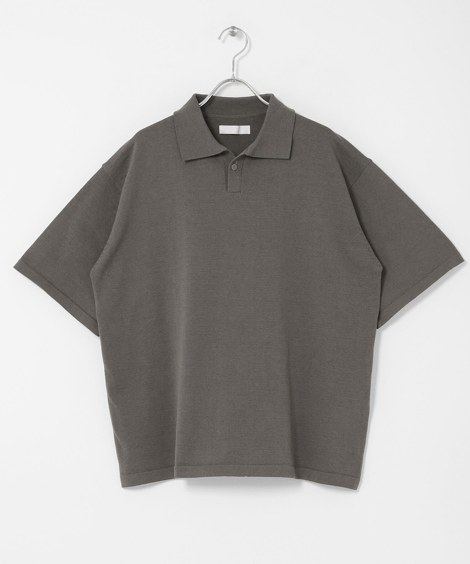SENSE OF PLACE by URBAN RESEARCH「『洗濯可』ドライタッチスキッパーニットTシャツ」|ニット・セーター|