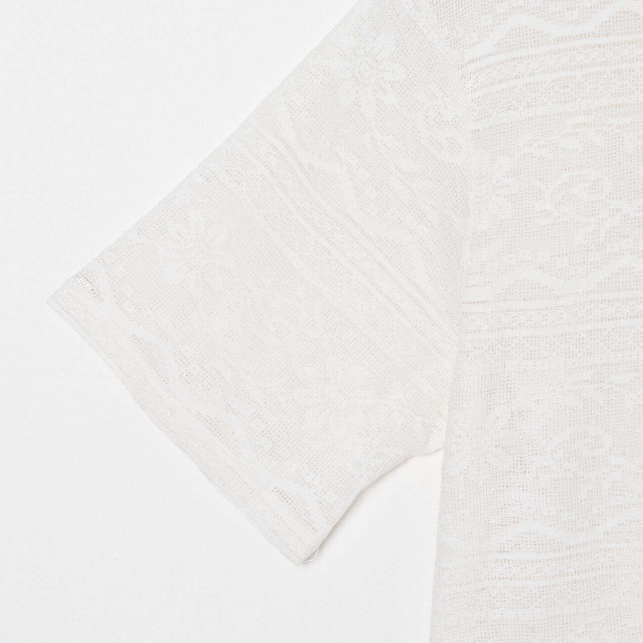  「normment COTTON LACE BUTTON SHIRT」|シャツ・ブラウス|