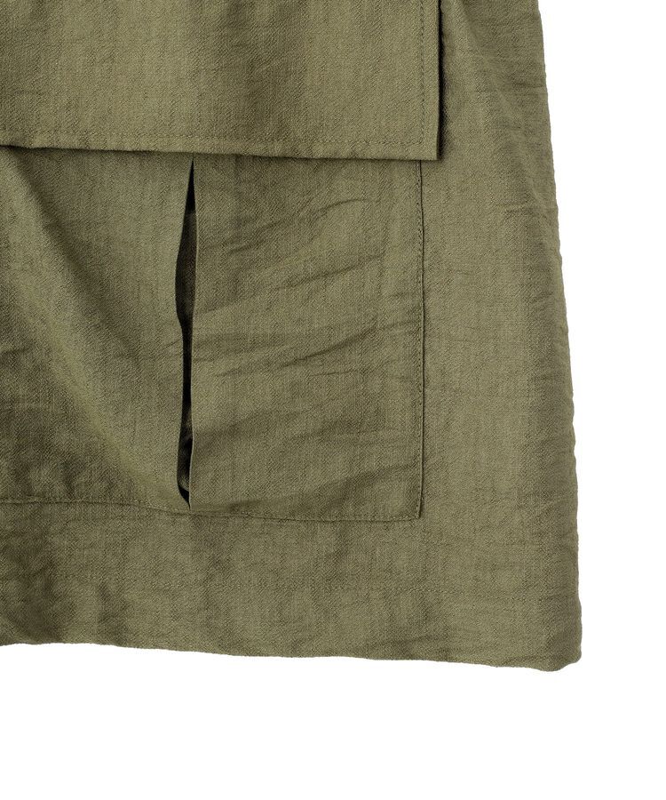 Green Parks「ドロストミリタリーベスト」|ベスト・ジレ|