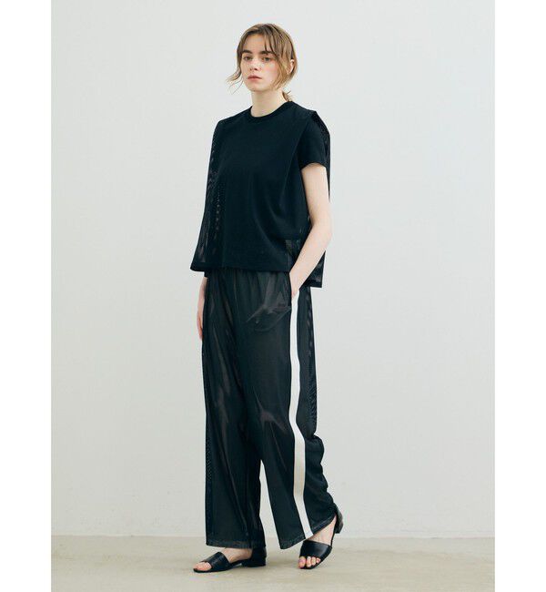 MARMARMAR「MARMARMAR メッシュノースリーブTシャツ」|Tシャツ・カットソー|