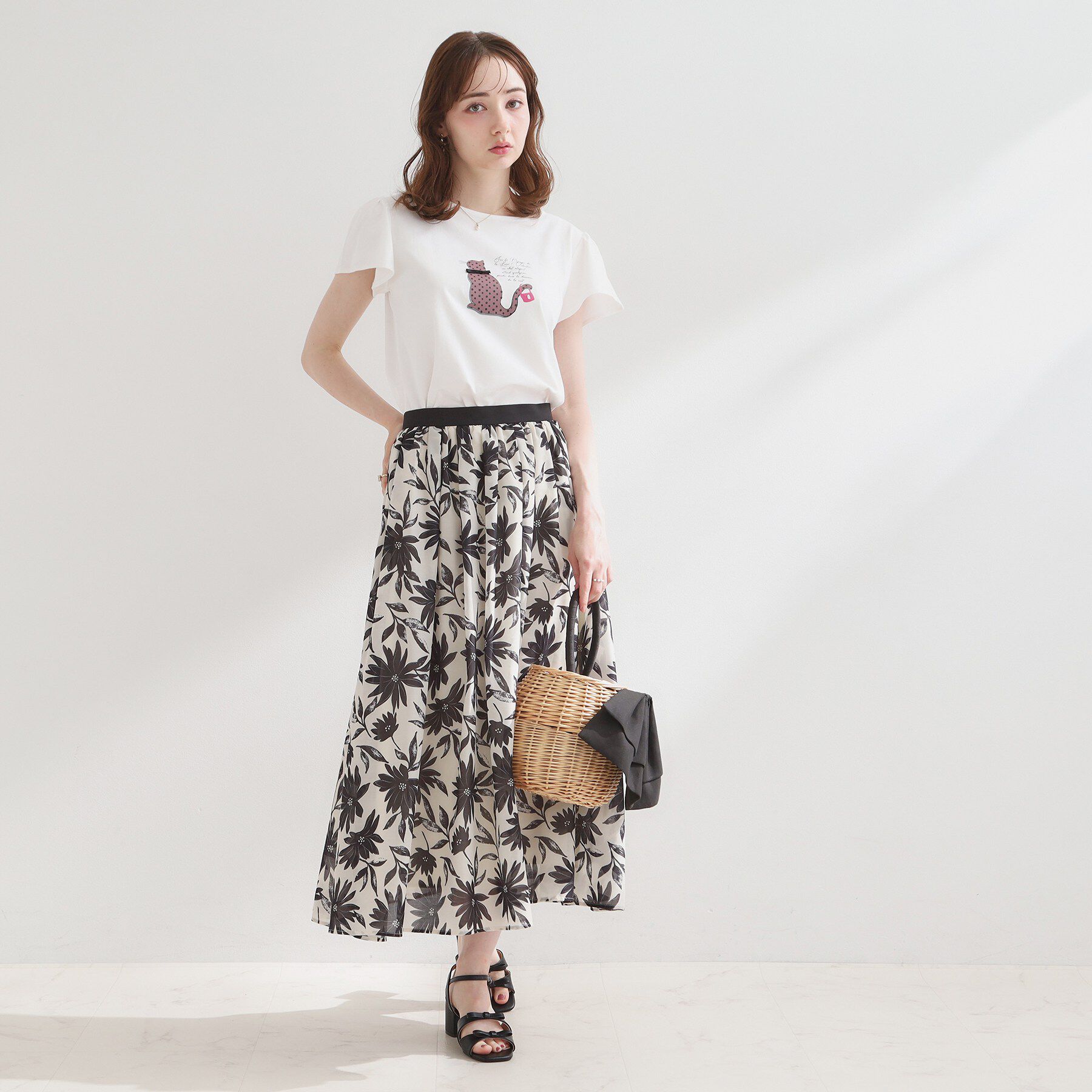 Couture broach「フレンチCAT プルオーバー」|Tシャツ・カットソー|