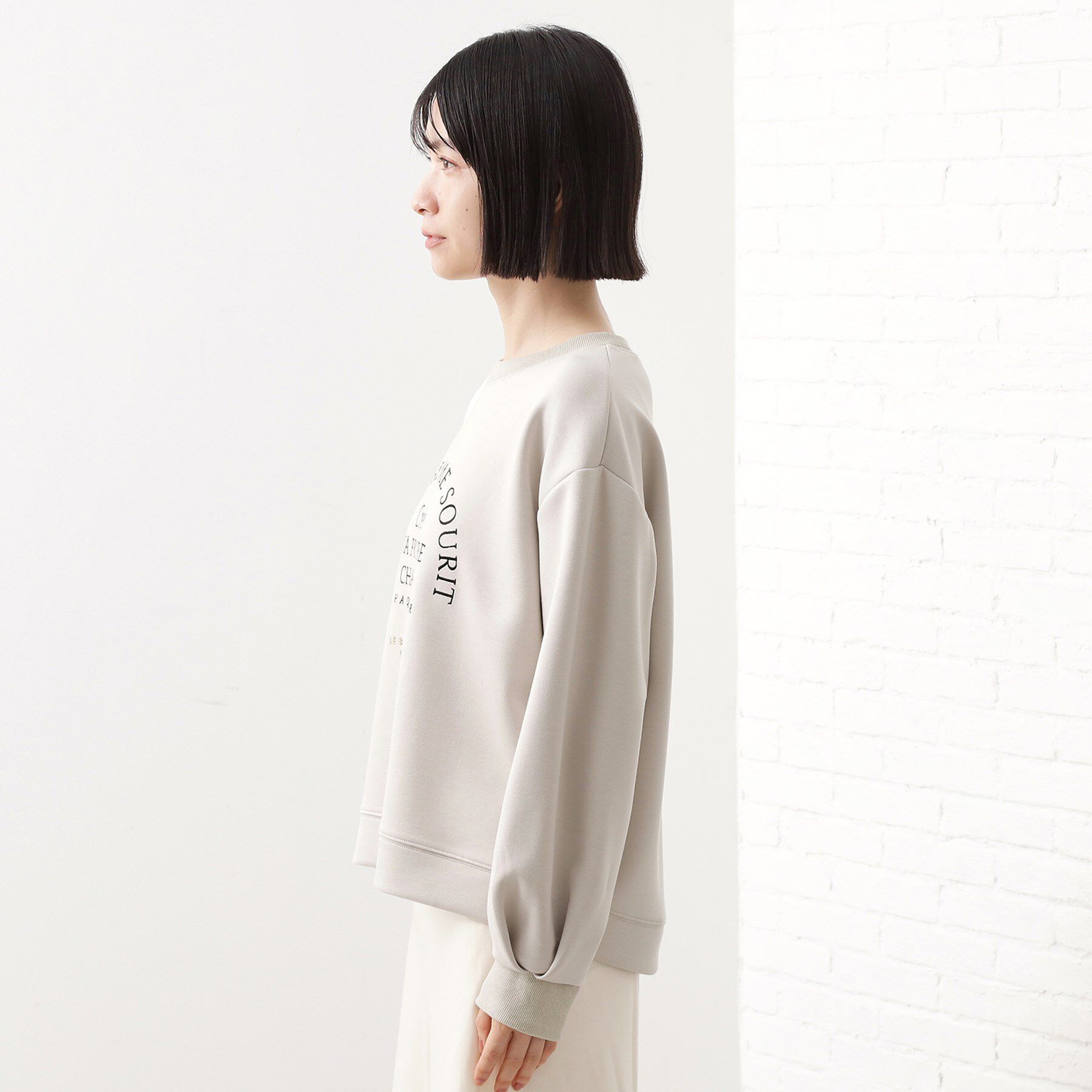 THE SHOP TK「ロゴアソートプルオーバー【洗濯機OK】」|Tシャツ・カットソー|