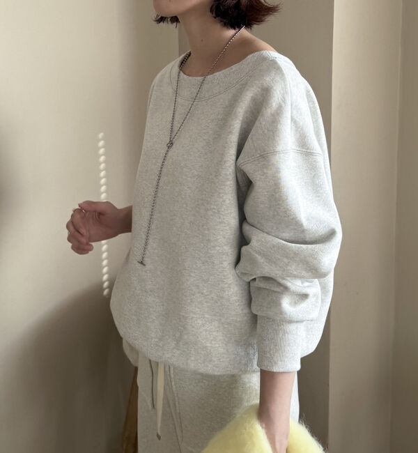 Doux archives「裏起毛Ｖネック前後２ＷＡＹプルオーバー」|Tシャツ・カットソー|