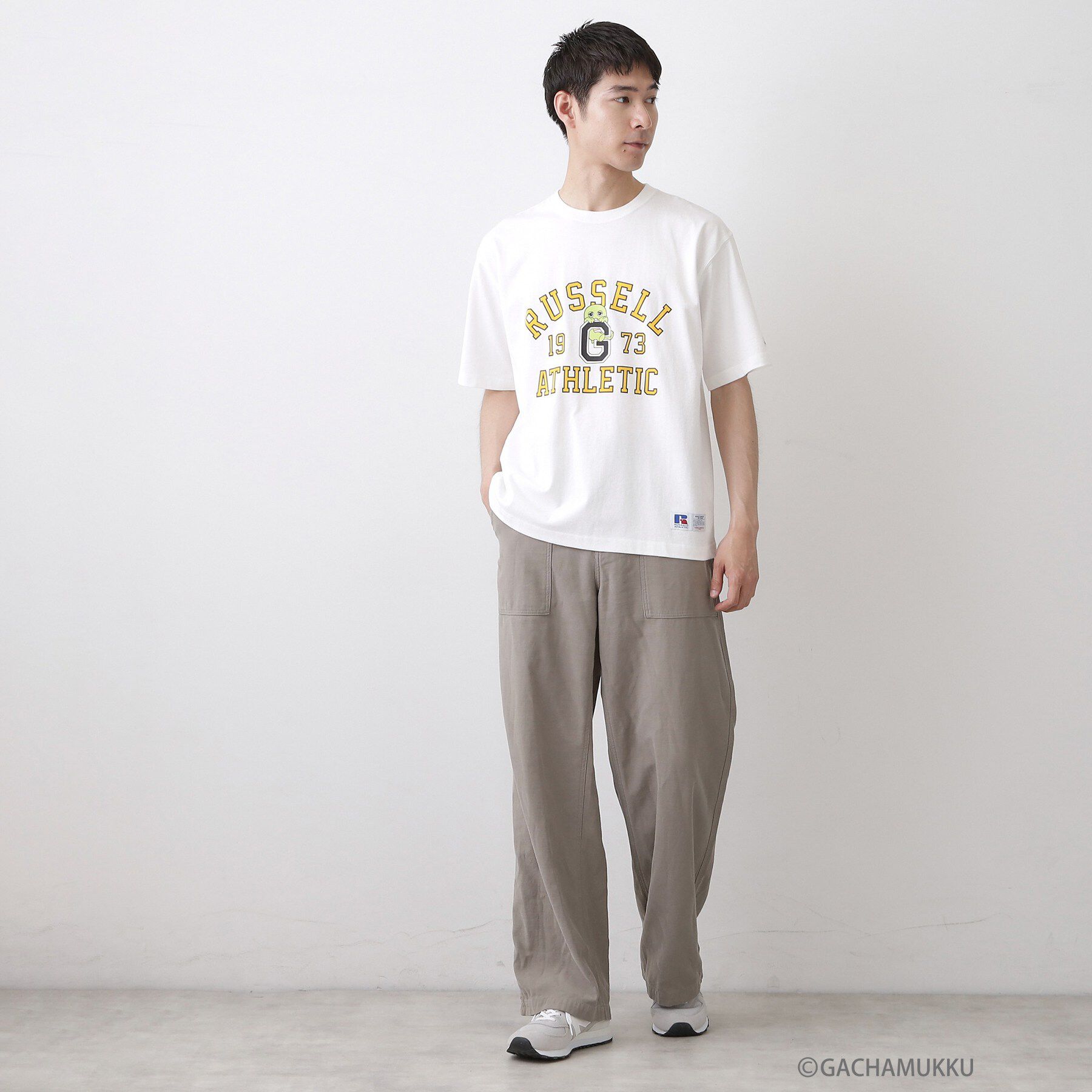 Dessin「ガチャピン・ムック コラボTシャツ」|Tシャツ・カットソー|