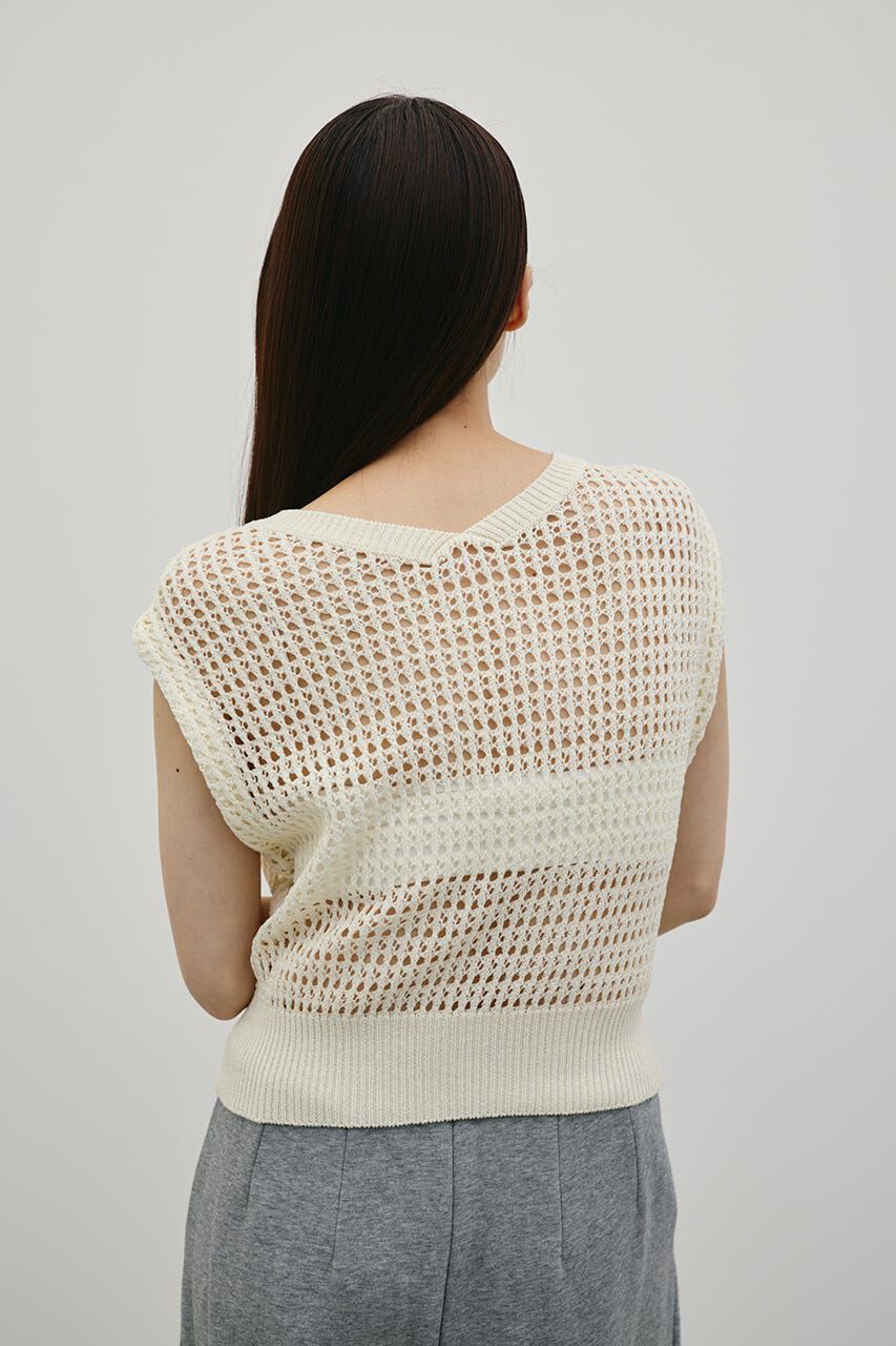 STYLEMIXER「2WAYクロシェニット」|タンクトップ|
