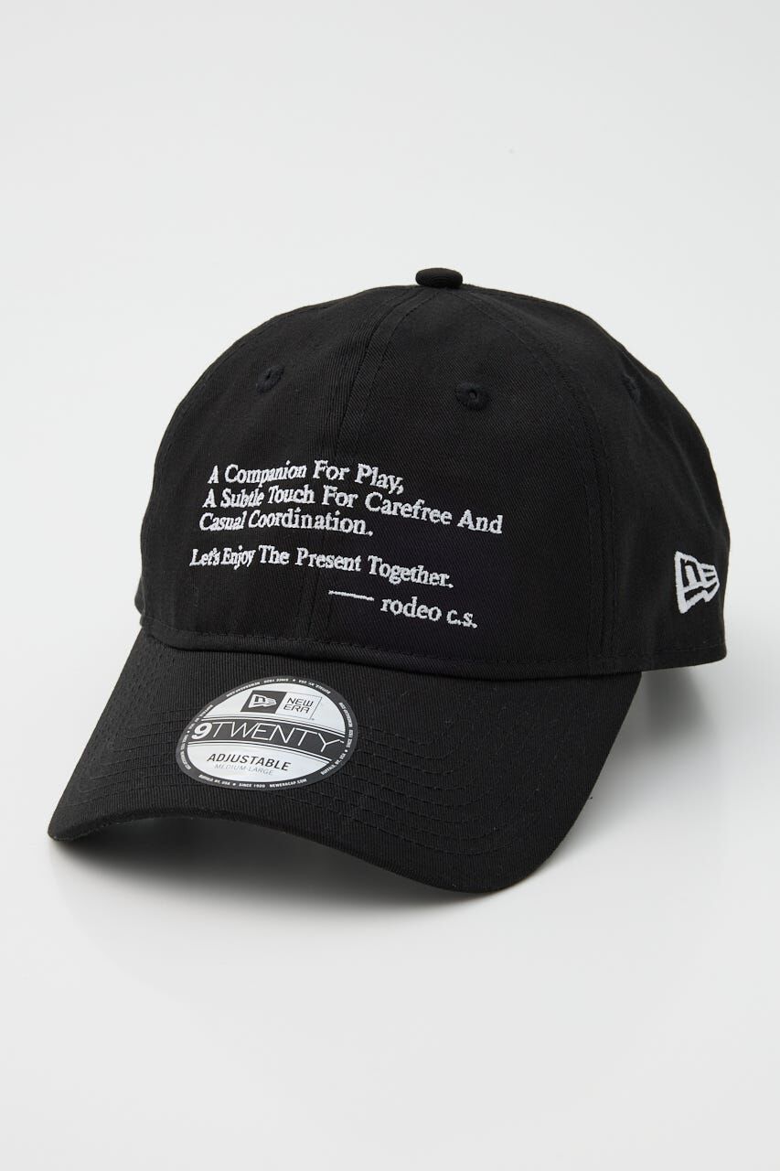 RODEO CROWNS「NEW ERA 9TWENTY MESSAGE CAP」|その他|BLK