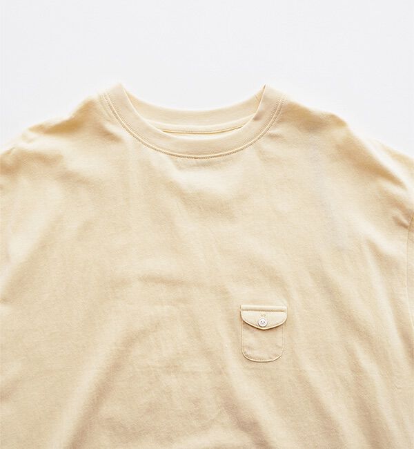 休日と詩「小さなポケットのTシャツ」|Tシャツ・カットソー|