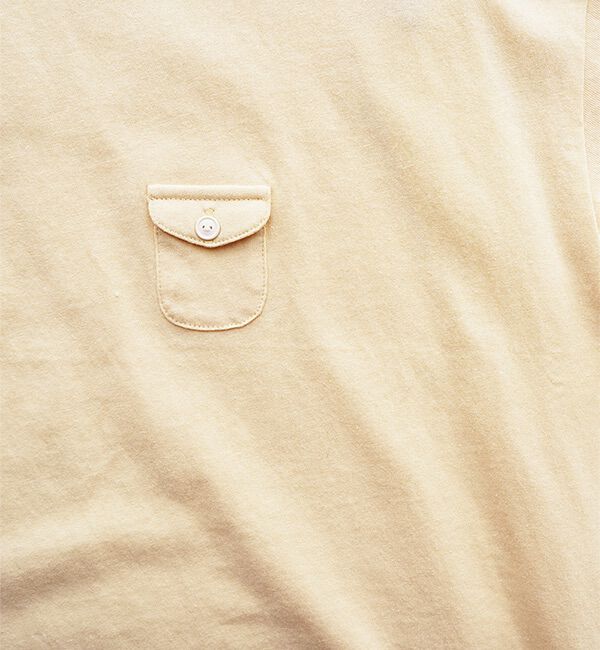 休日と詩「小さなポケットのTシャツ」|Tシャツ・カットソー|