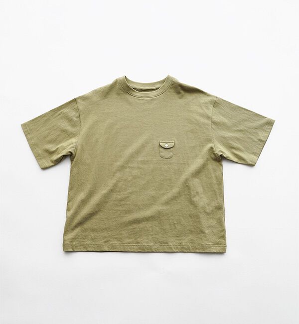 休日と詩「小さなポケットのTシャツ」|Tシャツ・カットソー|