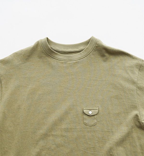 休日と詩「小さなポケットのTシャツ」|Tシャツ・カットソー|