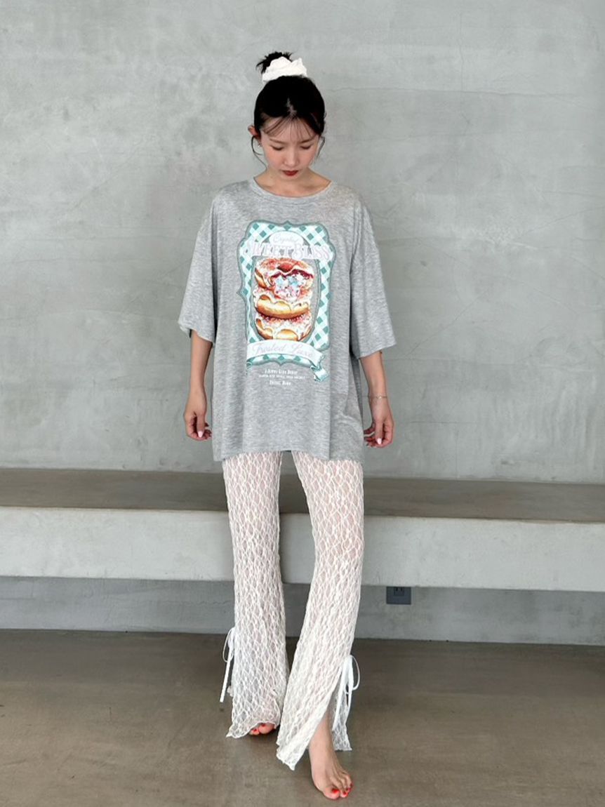 SNIDEL HOME「レースレギンスパンツ」|ルームウェア|