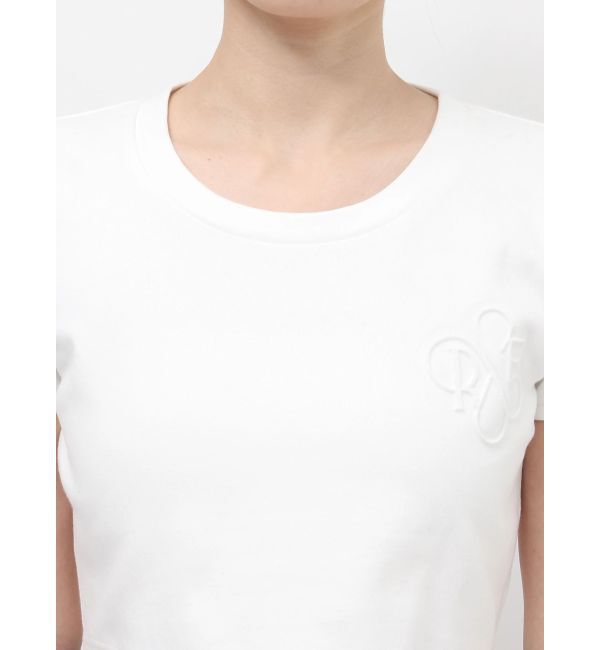 RESEXXY「エンボスロゴクロップドTシャツ」|Tシャツ・カットソー|