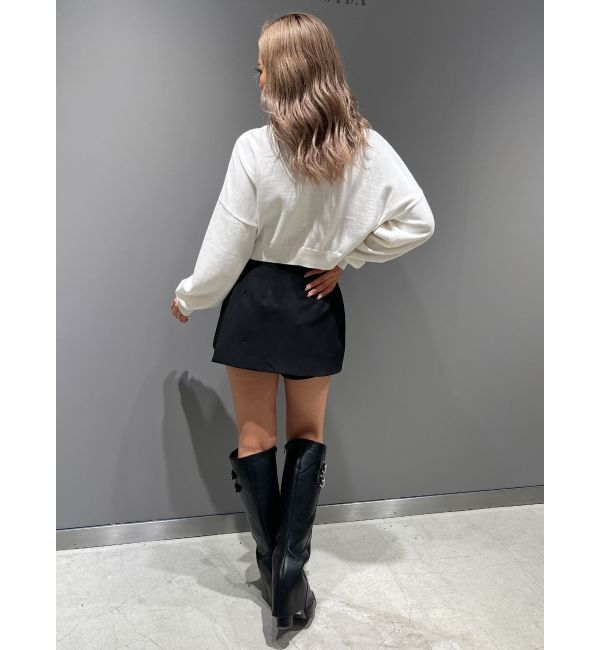GYDA「Symmetry GYDAラップスカートライクショートパンツ」|スカート|