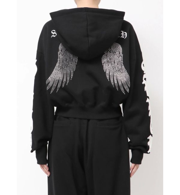 GYDA「GYDA&times;GALFY bijou wing パーカー」|パーカー|