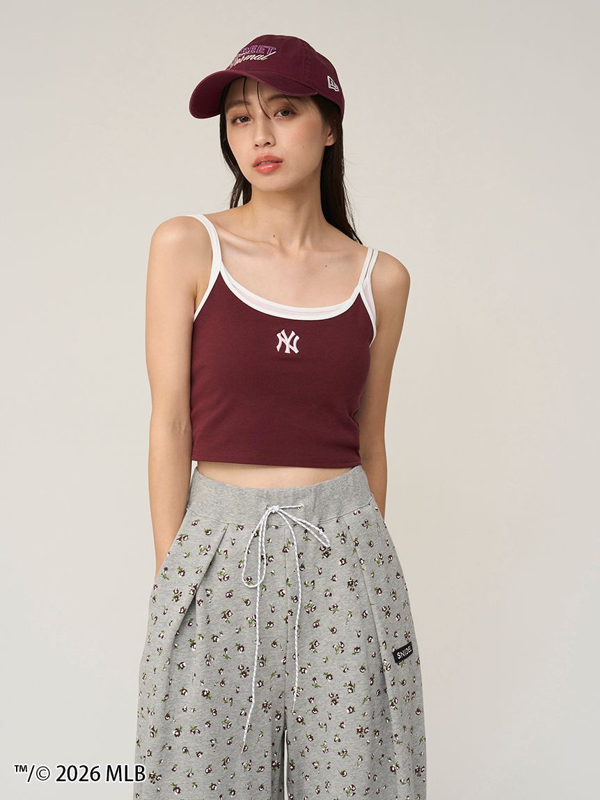 SNIDEL「【MLB】レイヤードカップイントップス」|Tシャツ・カットソー|BUR