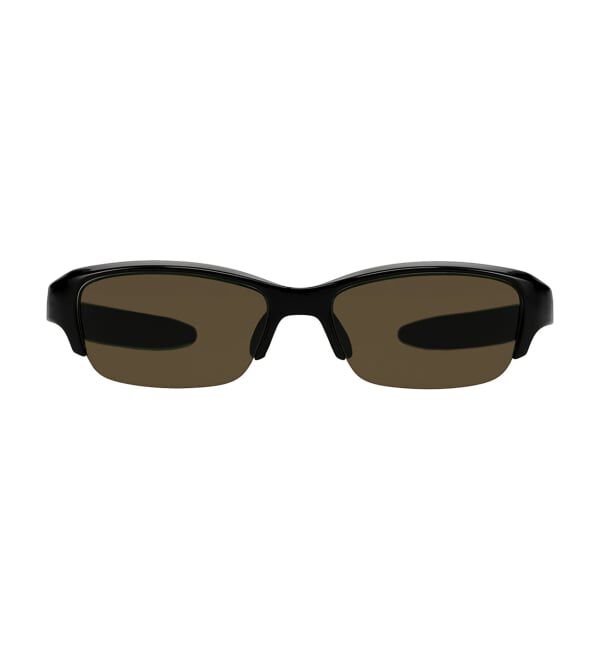  「WEB限定 SUNCUTGlasses/UV100％CUT スクエア型 サングラス | CLAP CLICK搭載搭載 スポーツ・アウトドア」|サングラス|黒3