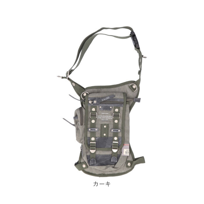 BACKYARD FAMILY「DEVICE バッグ DLH40055 通販 レッグバッグ バイク レッグポーチ ウエストバッグ」|ショルダー・メッセンジャー|