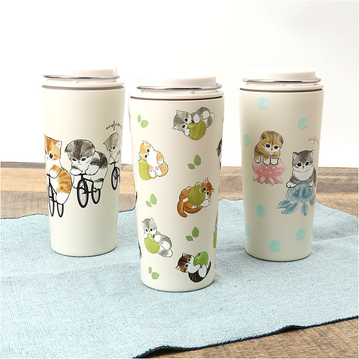 BACKYARD FAMILY「タンブラー 水筒 430ml 通販 mofusando モフサンド ステンレスボトル 持ち運び」|食器・キッチングッズ|