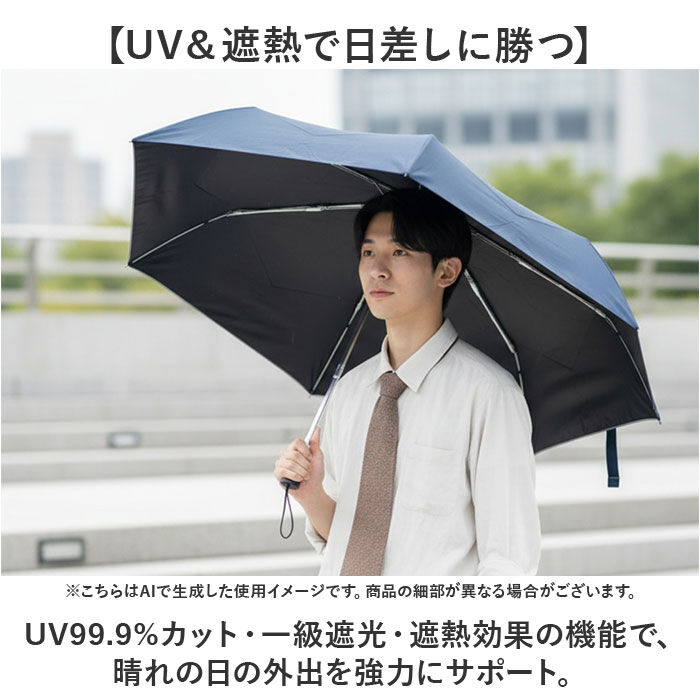 BACKYARD FAMILY「折りたたみ傘 自動開閉 メンズ 通販 折り畳み傘 自動開閉傘 晴雨兼用傘 形状記憶傘 折りたたみ」|傘|
