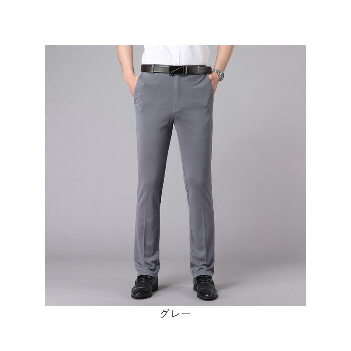 BACKYARD FAMILY「スラックス パンツ メンズ 通販 ビジネスパンツ ズボン ストレッチ ボトムス ウォッシャブル」|その他|
