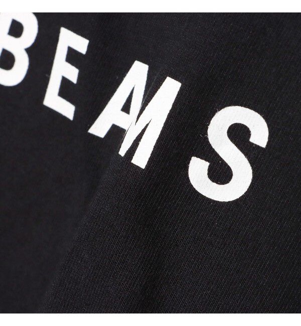 BEAMS「BEAMS｜BEAMS ロゴ Tシャツ ①｜ 半袖 Tシャツ｜ロゴT プリント｜ベーシックフィット」|Tシャツ・カットソー|