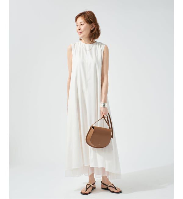 VERMEIL par iena「Panel Flow Dress」|ワンピース|
