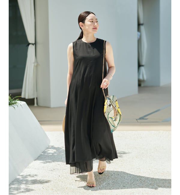 VERMEIL par iena「Panel Flow Dress」|ワンピース|