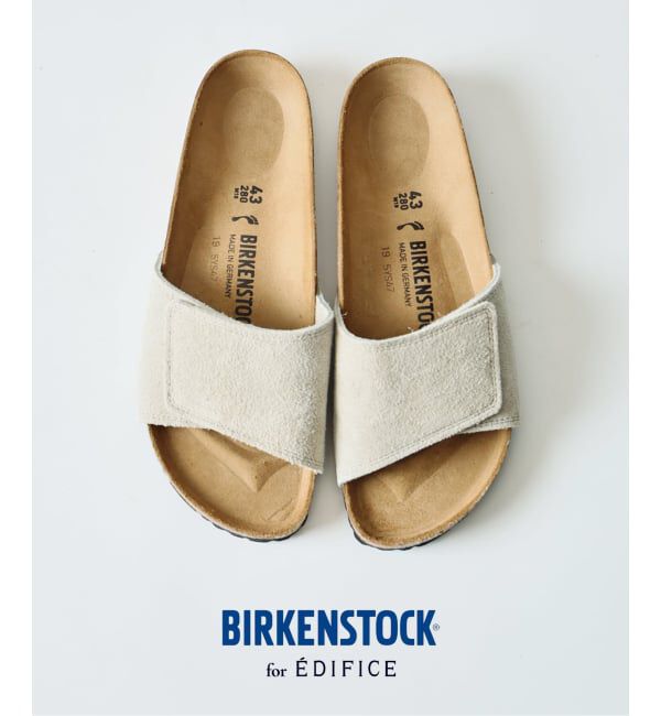 EDIFICE「BIRKENSTOCK (ビルケンシュトック) 別注 SYLT」|サンダル|ナチュラル