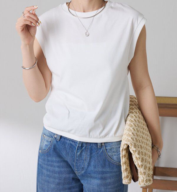 「【接触冷感】Qanos.クールタッチTシャツ」|Tシャツ・カットソー|