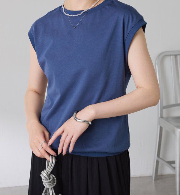  「【接触冷感】Qanos.クールタッチTシャツ」|Tシャツ・カットソー|