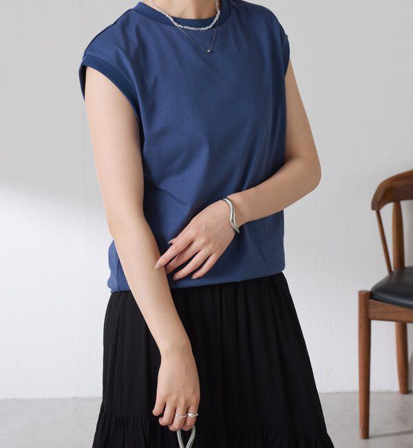  「【接触冷感】Qanos.クールタッチTシャツ」|Tシャツ・カットソー|