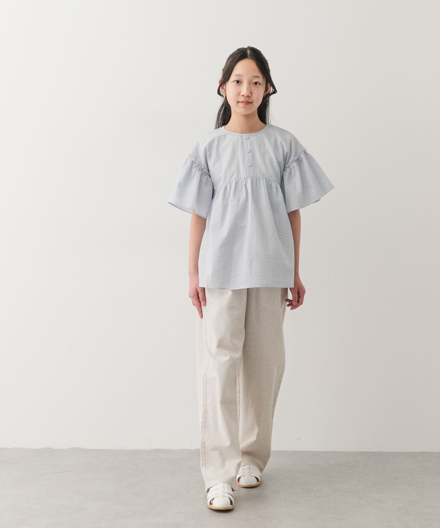 URBAN RESEARCH DOORS「『150サイズ』コットンリネンイージーパンツ(KIDS)」|その他|