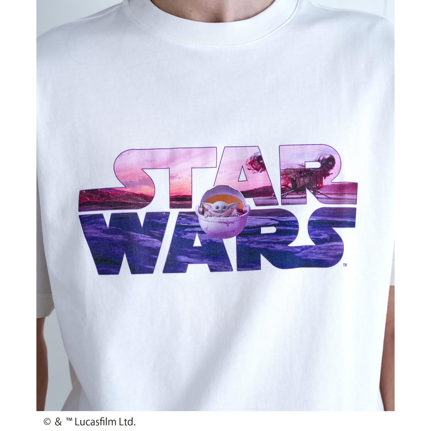DRESSTERIOR「【接触冷感】STAR WARS ロゴTシャツ」|Tシャツ・カットソー|