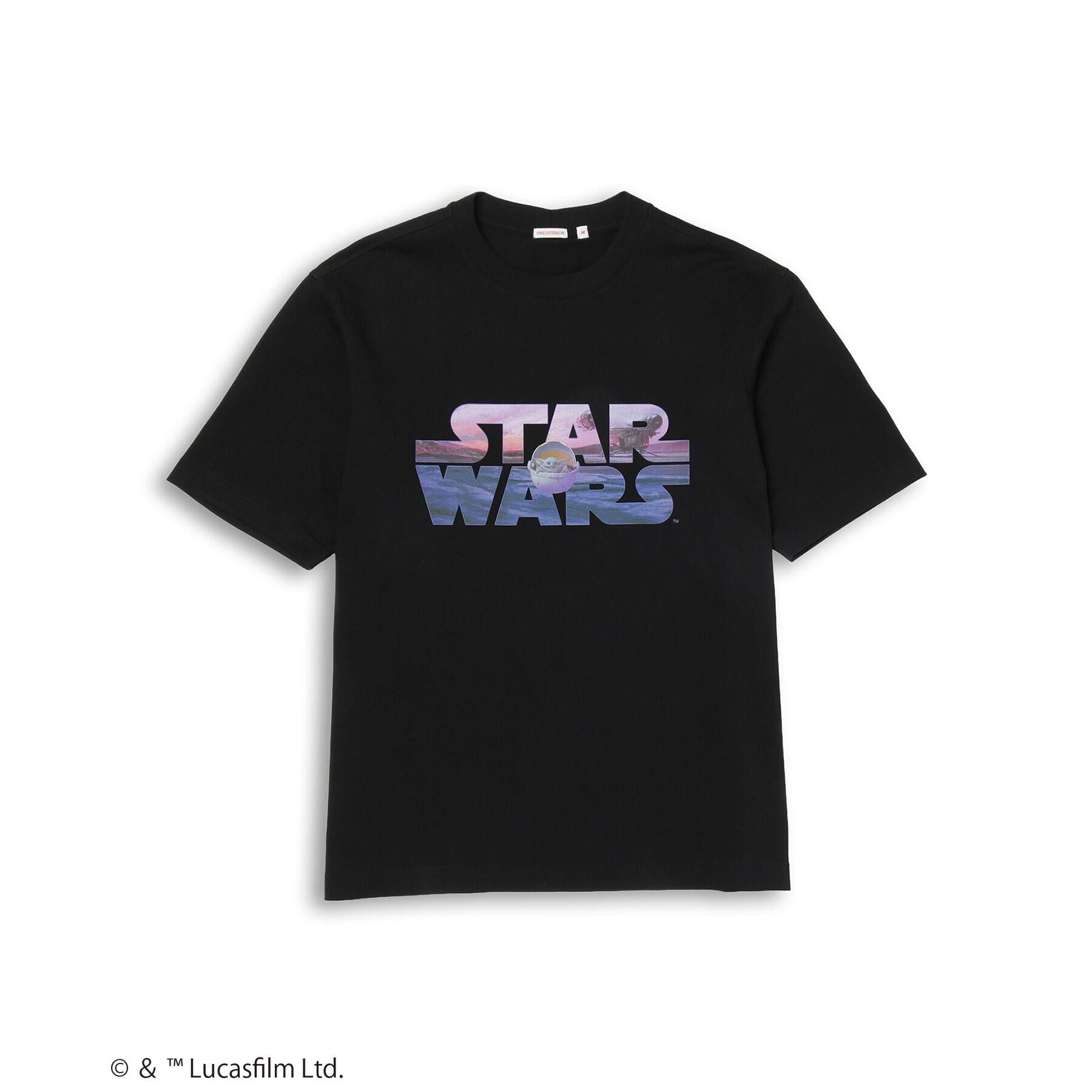 DRESSTERIOR「【接触冷感】STAR WARS ロゴTシャツ」|Tシャツ・カットソー|