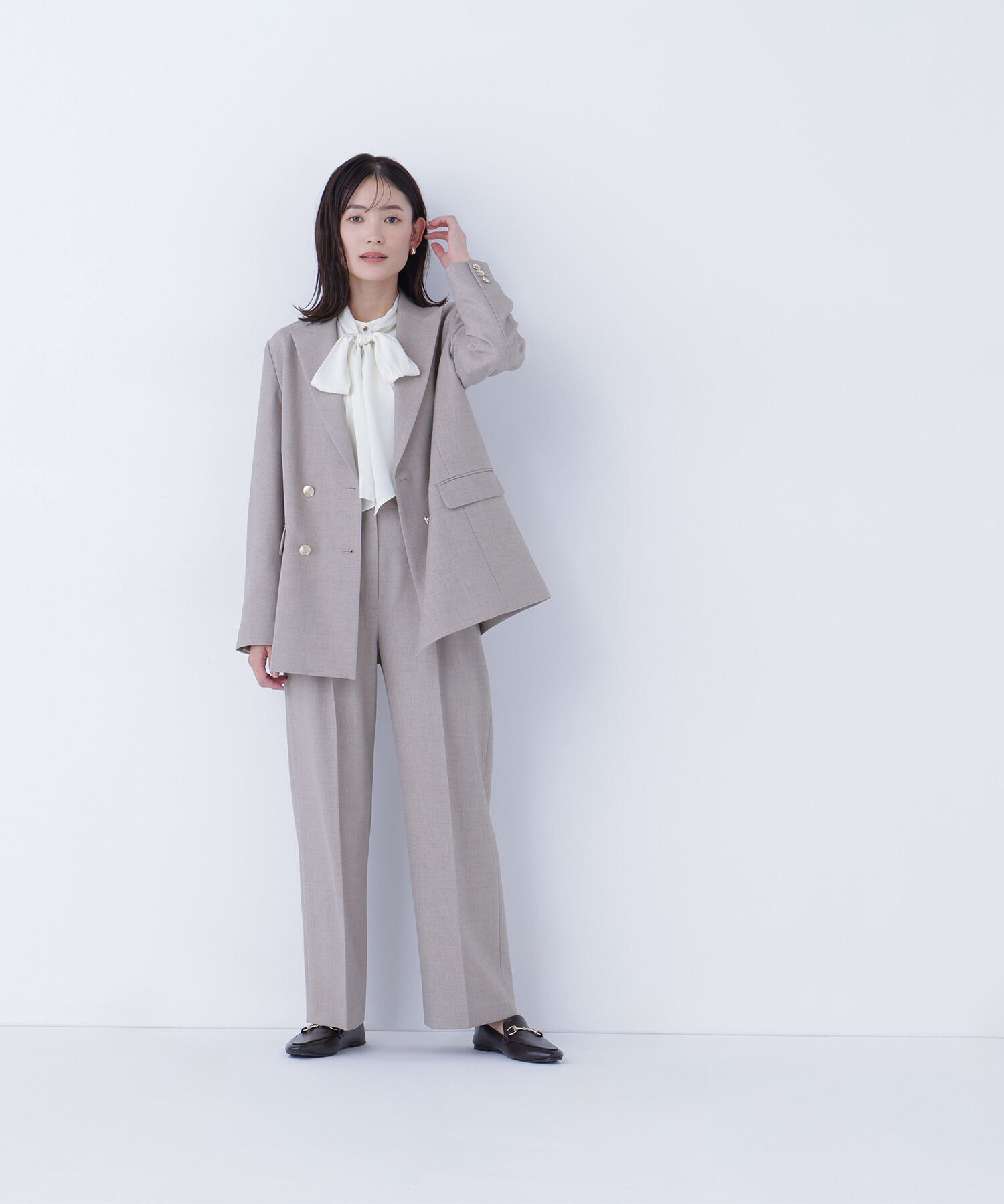 「ダブルブレスト  SETUP パンツ」|その他|