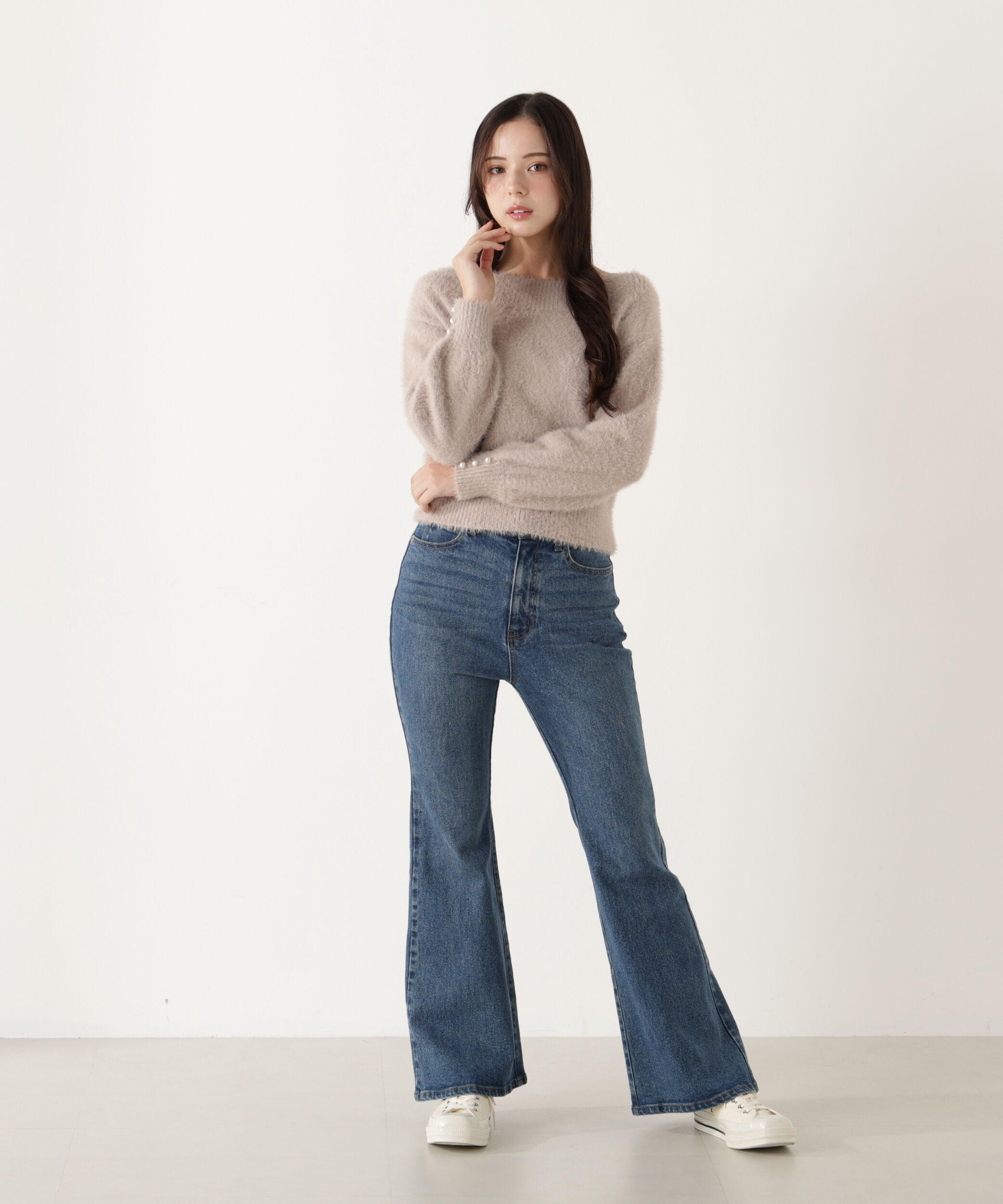 PROPORTION BODY DRESSING「フレアデニムパンツ」|その他|
