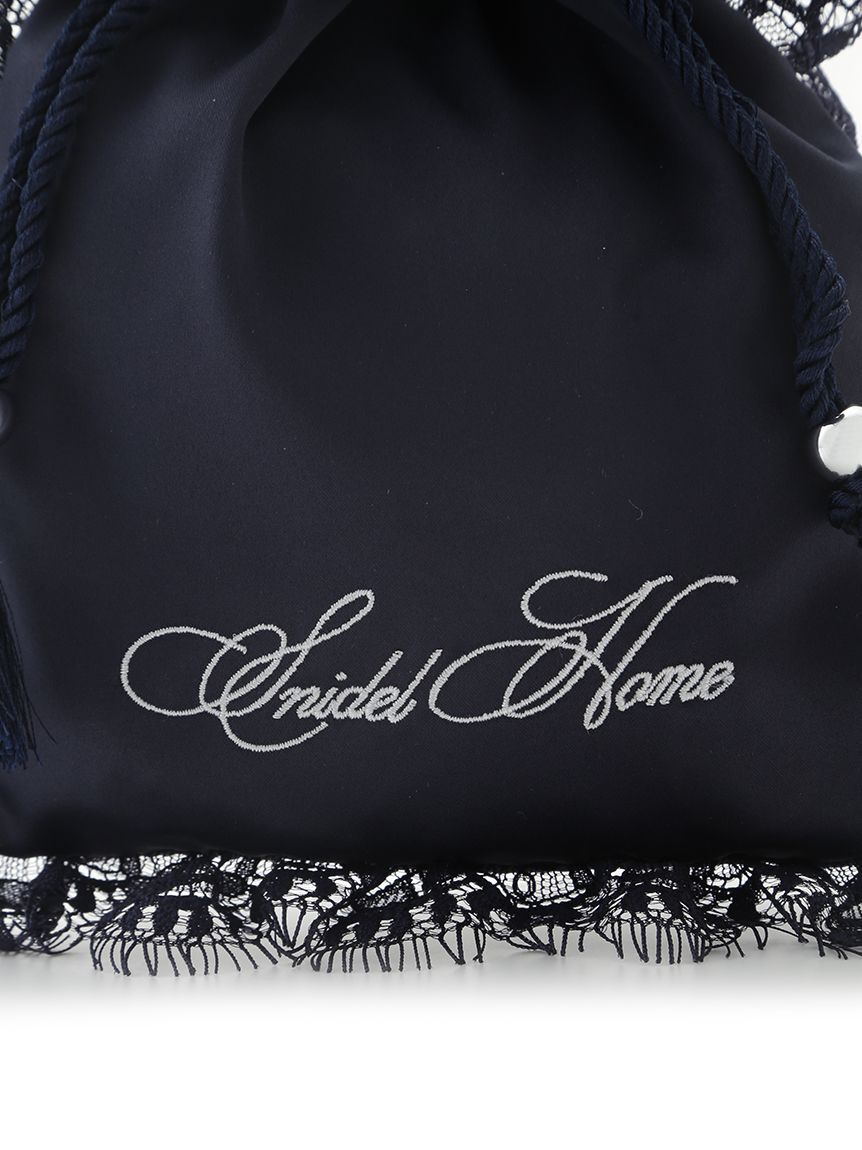 SNIDEL HOME「サテンレース巾着」|その他|
