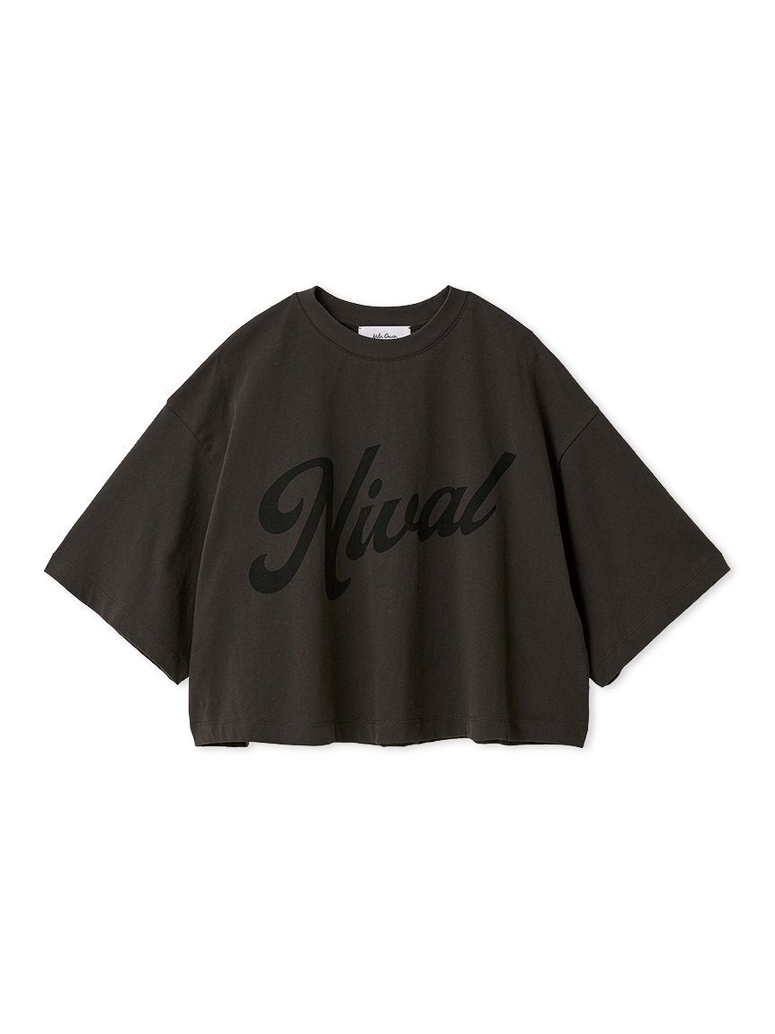 Mila Owen「ショート丈ワイドグラフィックＴシャツ」|Tシャツ・カットソー|
