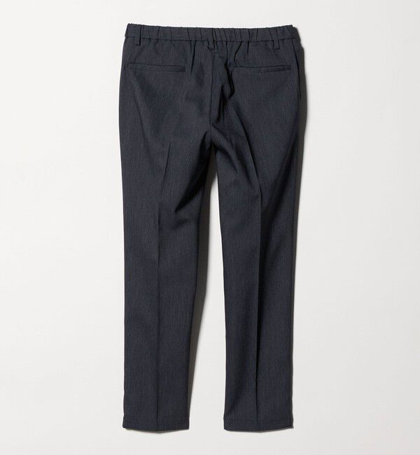 UNITED ARROWS「デニムライク ノープリーツ パンツ UA COZY　ウォッシャブル　ヨコストレッチ　防しわ」|スラックス|