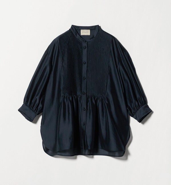シルキー ピンタック ブラウス ‐ウォッシャブル‐（UNITED ARROWS
